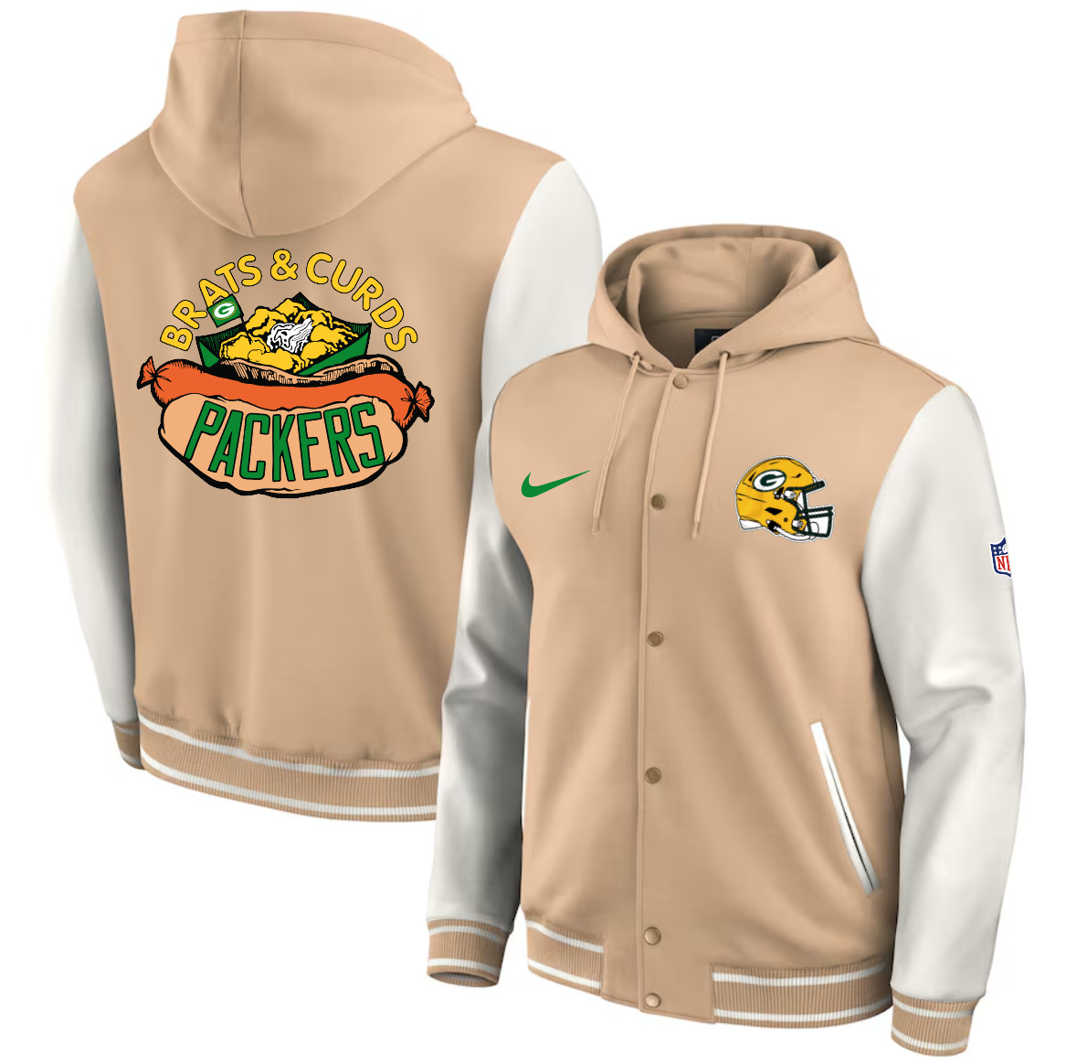 Men 2025 NFL Green Bay Packers jacket syle 1